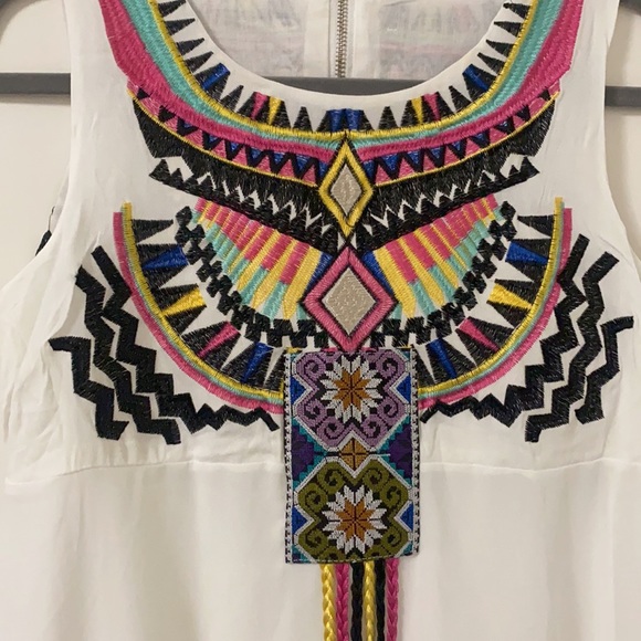 Traditional print Maxi Dress - Picture 2 of 4